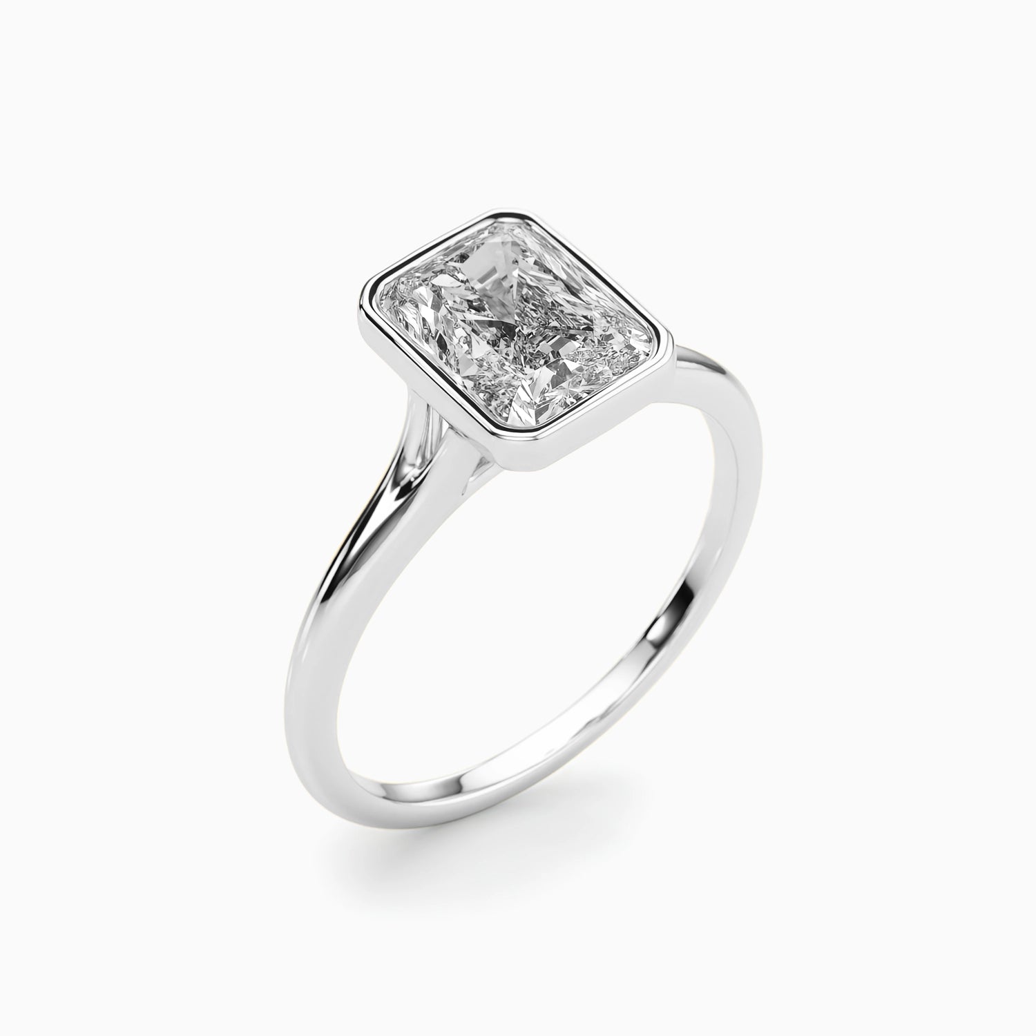 NOVA RADIANT BEZEL SOLITAIRE Ring Noble Jewellery