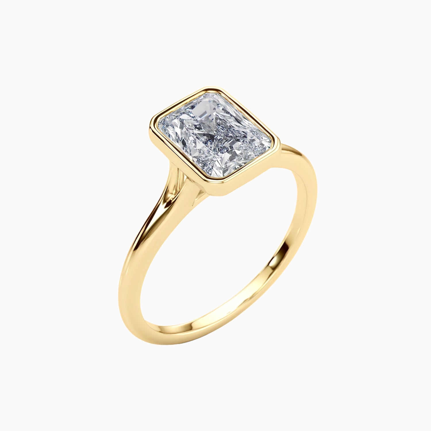 NOVA RADIANT BEZEL SOLITAIRE Ring Noble Jewellery