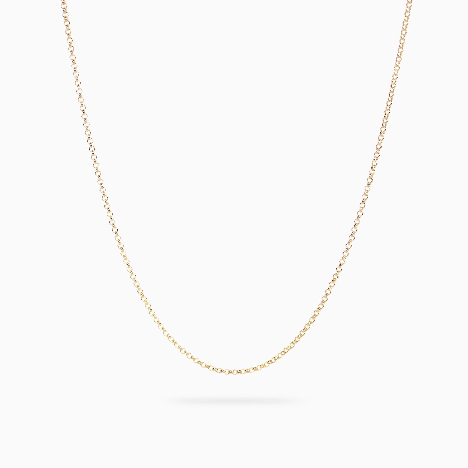 SIENA ROUND BELCHER CHAIN Necklace Noble Jewellery