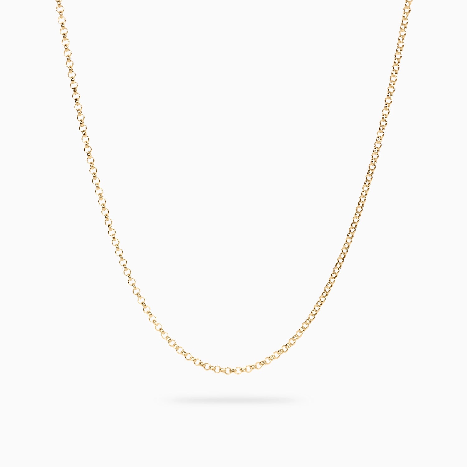 SIENA ROUND BELCHER CHAIN Necklace Noble Jewellery