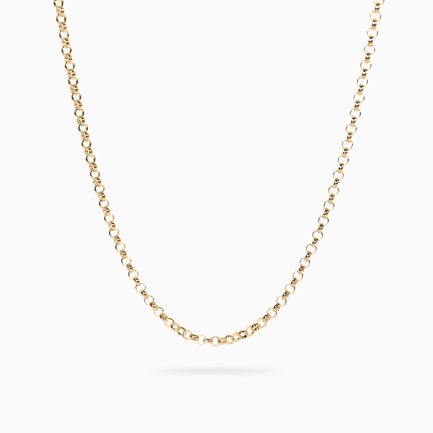 SIENA ROUND BELCHER CHAIN Necklace Noble Jewellery