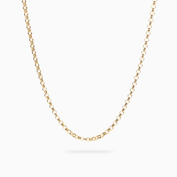 SIENA ROUND BELCHER CHAIN Necklace Noble Jewellery