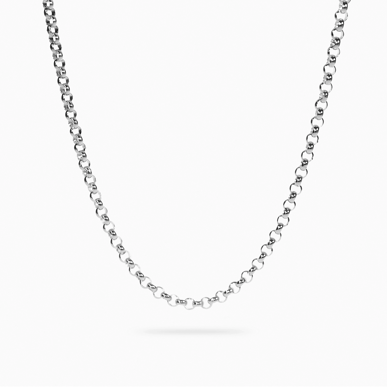 SIENA ROUND BELCHER CHAIN Necklace Noble Jewellery