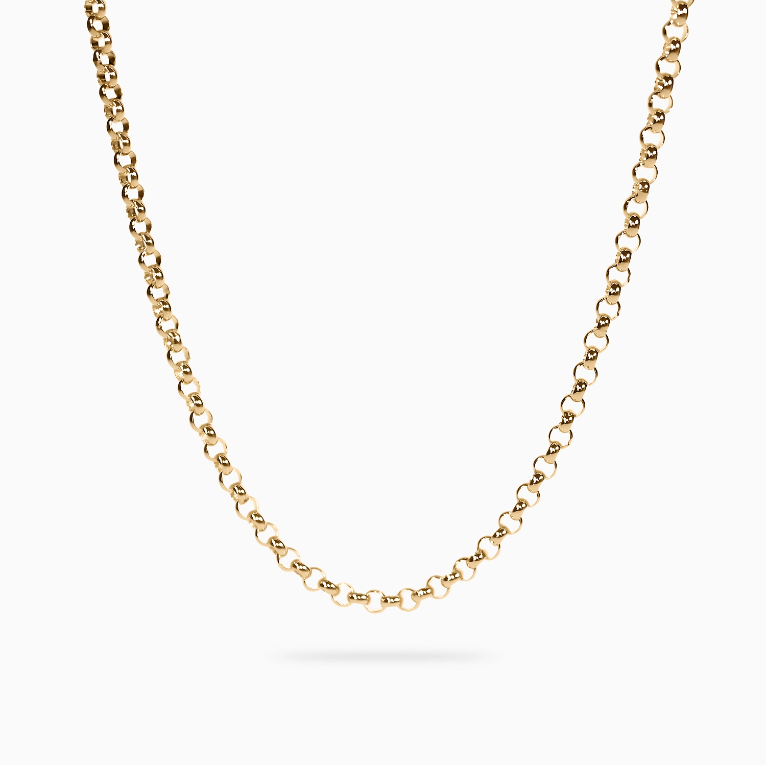 SIENA ROUND BELCHER CHAIN Necklace Noble Jewellery