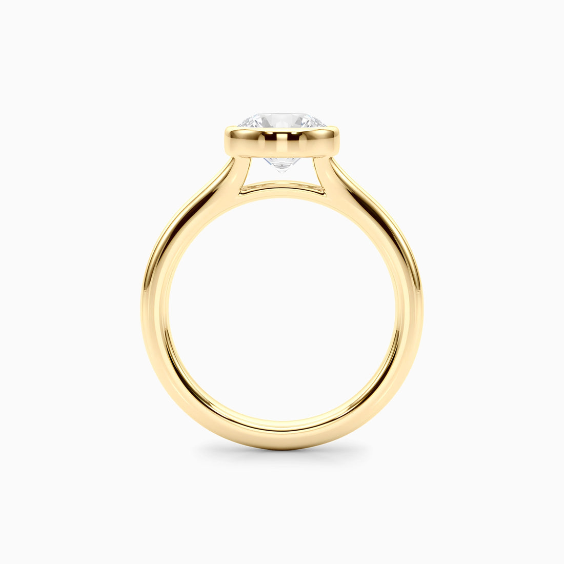 NOVA ROUND BEZEL SOLITAIRE Ring Noble Jewellery