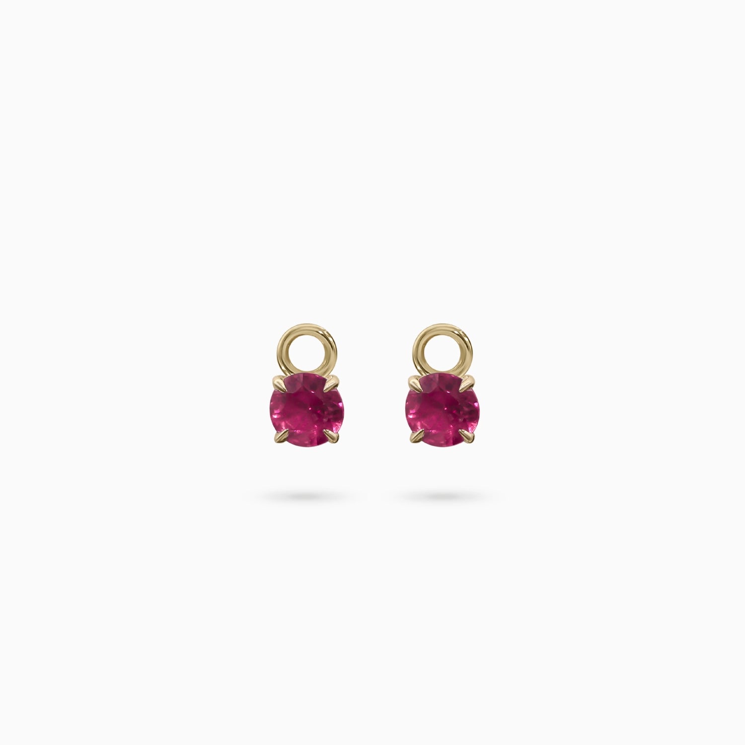 Bella Ruby Claw Huggie Charms