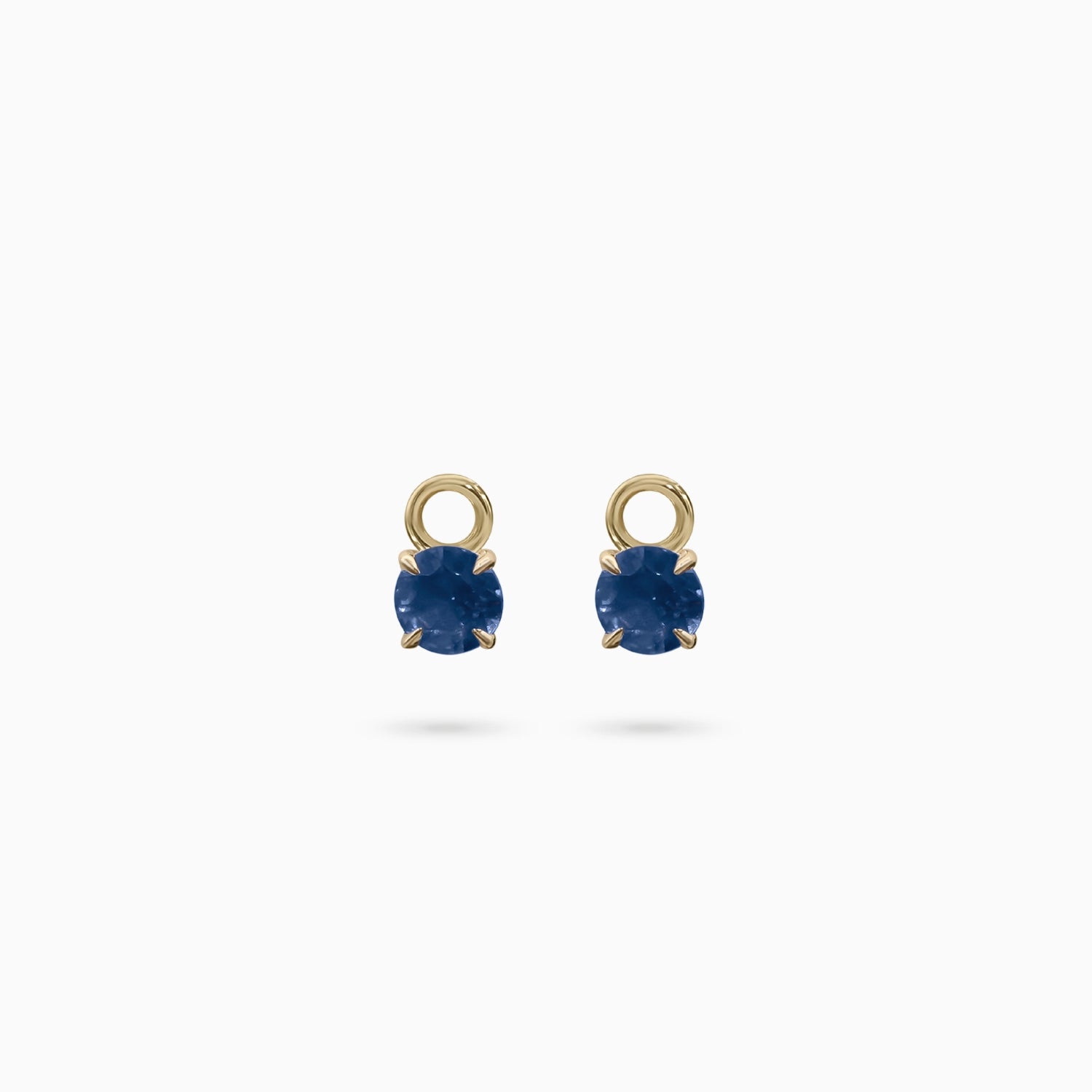Bella Sapphire Claw Huggie Charms