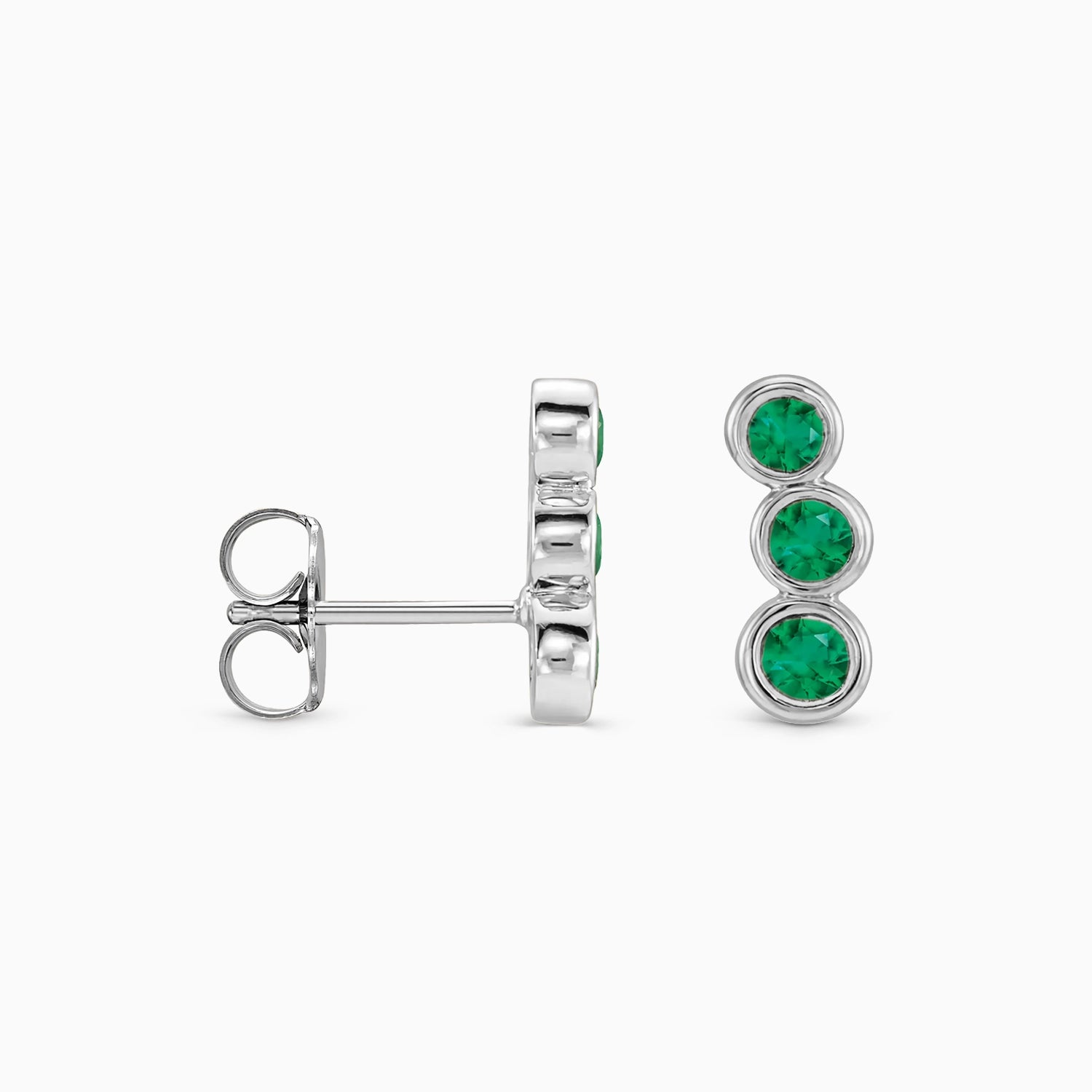 MIRA TRIO CLIMBER STUDS Earrings Noble Jewellery