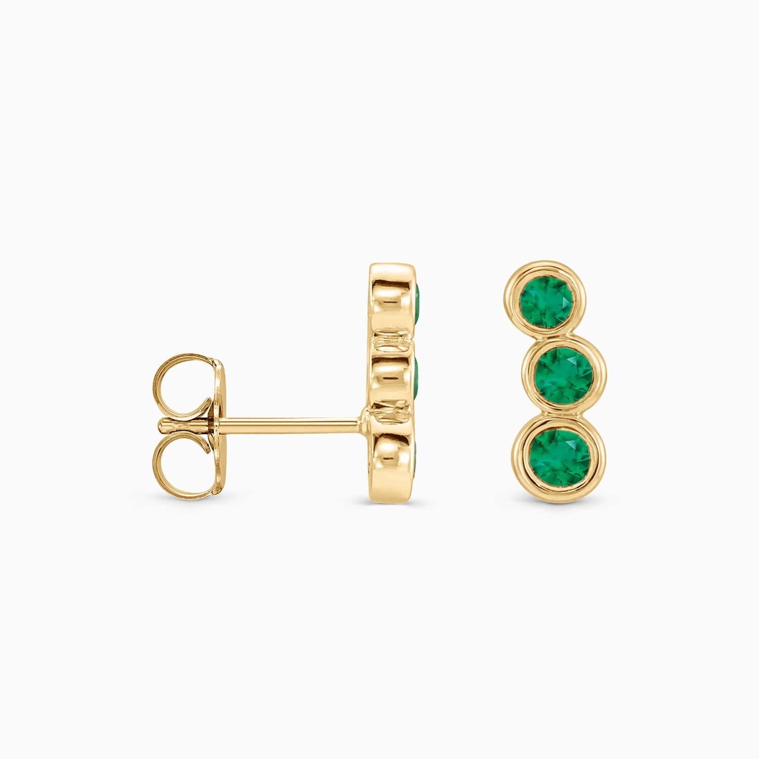 MIRA TRIO CLIMBER STUDS Earrings Noble Jewellery