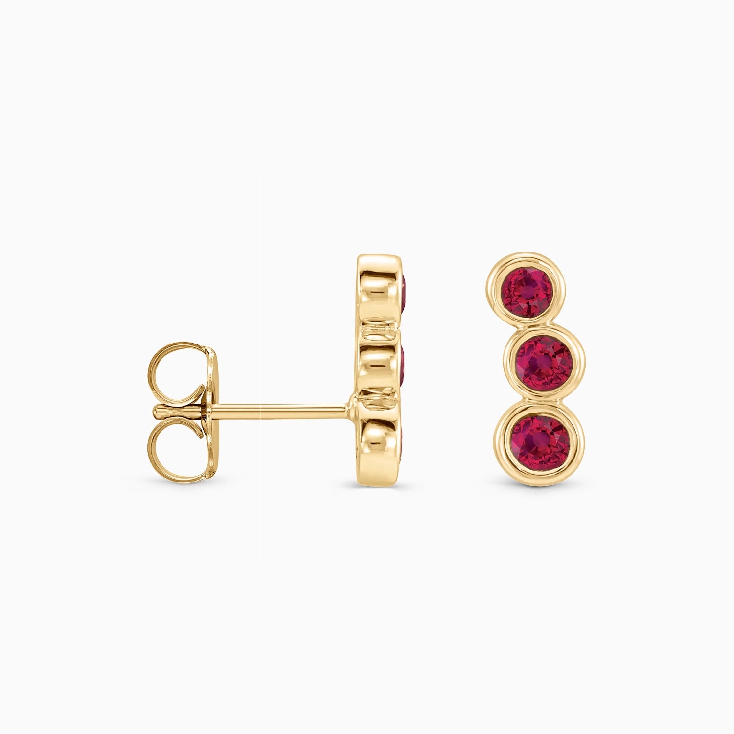 MIRA TRIO CLIMBER STUDS Earrings Noble Jewellery
