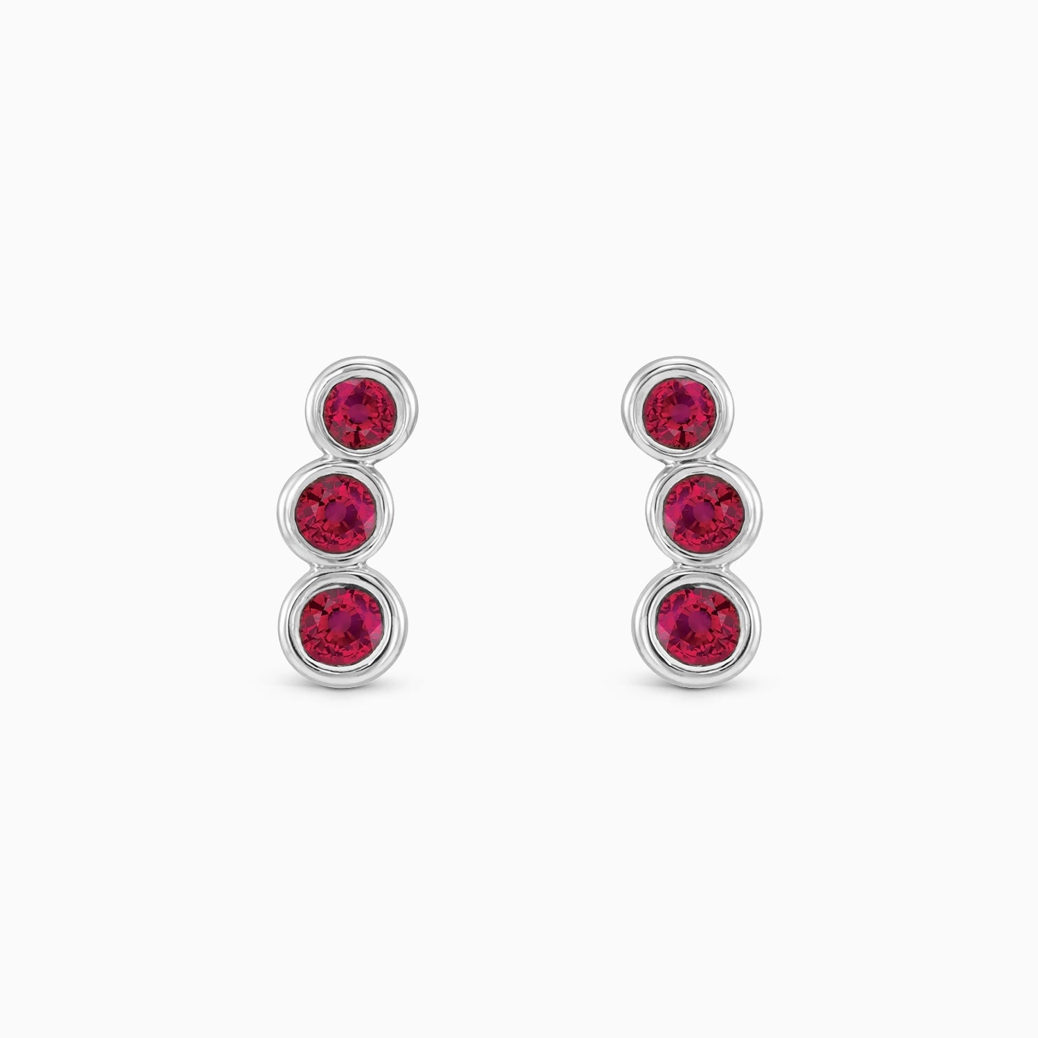 MIRA TRIO CLIMBER STUDS Earrings Noble Jewellery