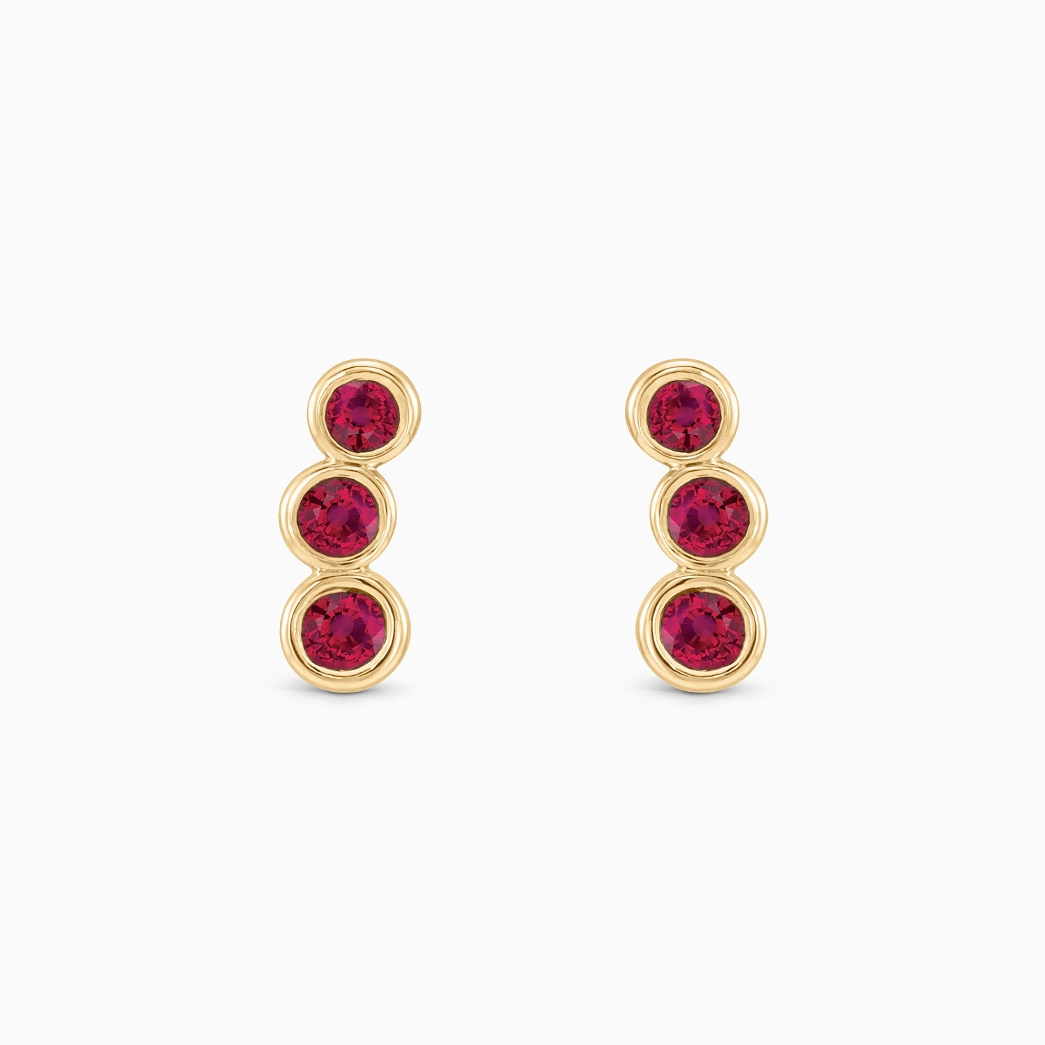 MIRA TRIO CLIMBER STUDS Earrings Noble Jewellery
