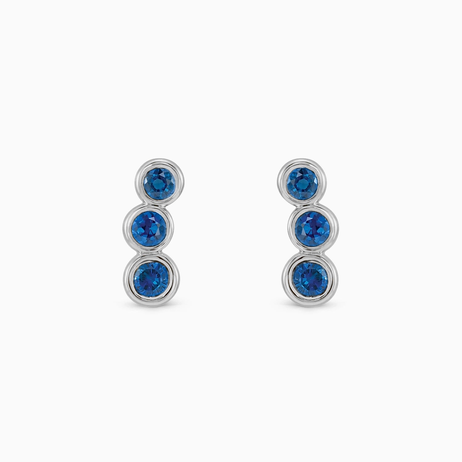 MIRA TRIO CLIMBER STUDS Earrings Noble Jewellery
