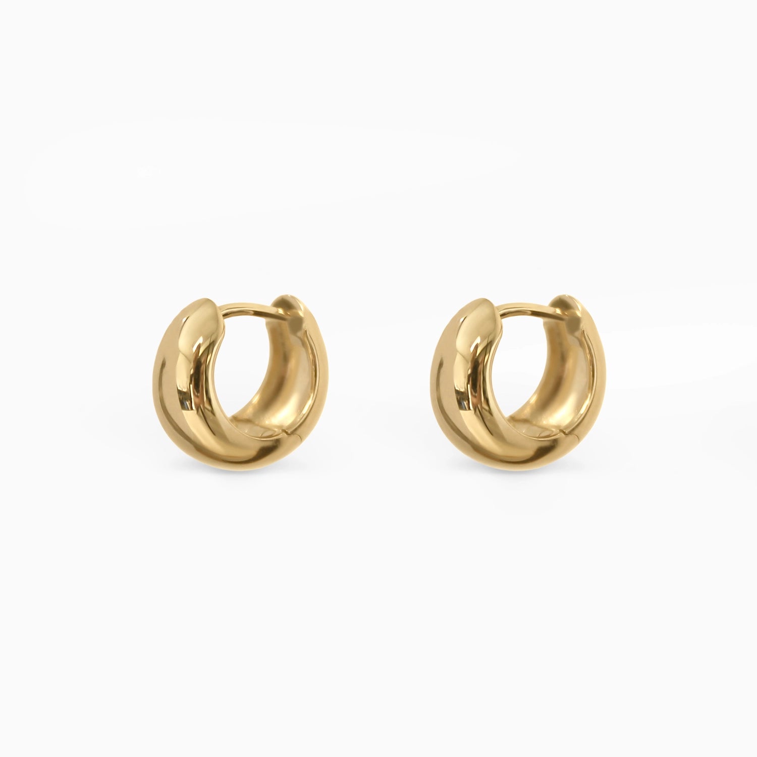 Kasia Bold Huggies Earrings NOBLE