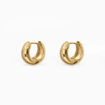 Kasia Bold Huggies Earrings NOBLE