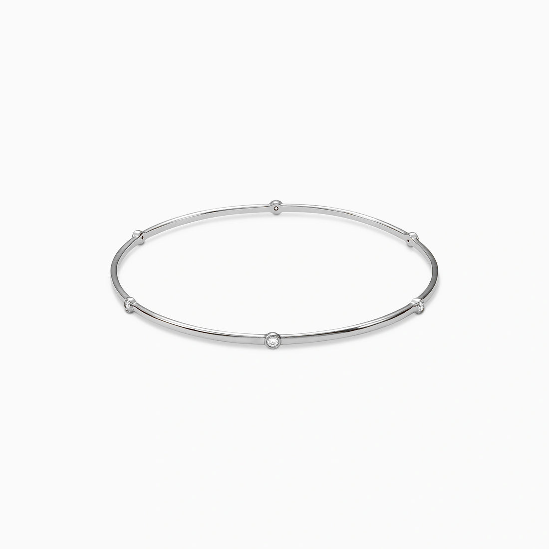 MAIA DIAMOND BEZEL BANGLE Bracelet Noble Jewellery